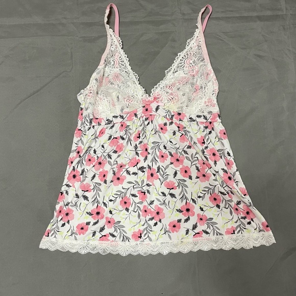 y2k floral lace baby doll top - Picture 1 of 6